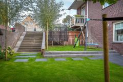 Dijktuin met kindvriendelijke speelplek