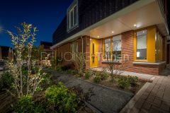 Entree van dijktuin in Dordrecht