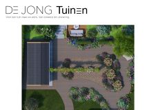 Tuin met organische beplanting Gorinchem