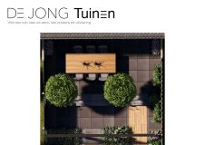 2D ontwerp  Tuintafel Sliedrecht