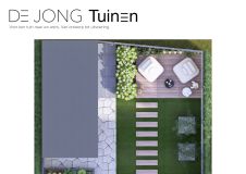 2D ontwerp luxe tuin Sliedrecht