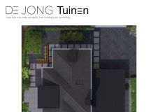 2D ontwerp strakke tuin Papendrecht