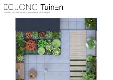 2D ontwerp tuin met planten Hardinxveld Giessendam