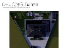 2D ontwerp grote tuin in Hendrik Ido Ambacht
