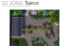Tuin met organische beplanting Gorinchem