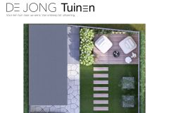 2D ontwerp luxe tuin Sliedrecht