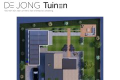 2D ontwerp  grote tuin gras Papendrecht