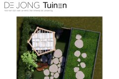 2D ontwerp  organische tuin Sliedrecht