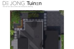 2D ontwerp strakke tuin Papendrecht
