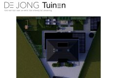 2D ontwerp grote tuin in Hendrik Ido Ambacht