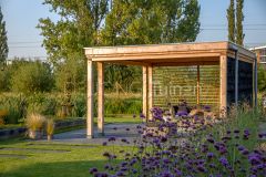 Op maat gemaakte overkapping in Papendrecht