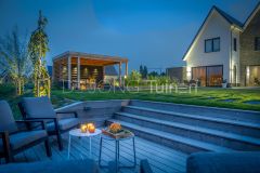 Strakke tuinaanleg in Papendrecht