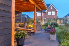 Overkapping en schuur in Papendrecht