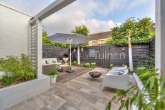 Ibiza style tuin Papendrecht zithoek