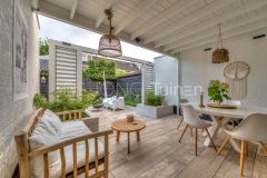 Ibiza style tuin Papendrecht meubels