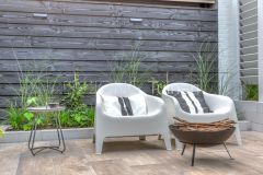 Ibiza style tuin Papendrecht zithoek