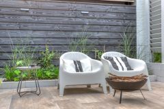 Ibiza style tuin Papendrecht zithoek