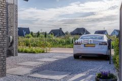 Strakke tuin Papendrecht oprit