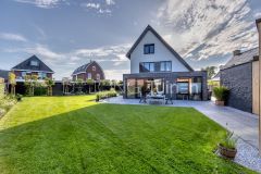 Strakke tuin Papendrecht gras