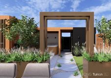 Nieuwbouw tuinontwerp in Gorinchem