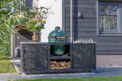 Kamado BBQ in tuin Papendrecht