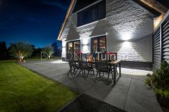 Ruime en strakke tuin in Papendrecht