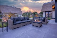 Zithoek luxe tuin Papendrecht