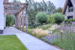 Ibiza style tuin Papendrecht tegels