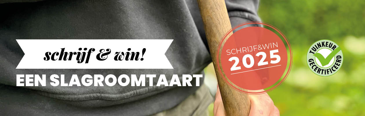 De Jong Tuinen, Herman de Jong, Hovenier, Tuinaanleg, Tuinonderhoud, Tuinontwerp, Schrijf & Win Actie, TuinKeur Gecertificeerd